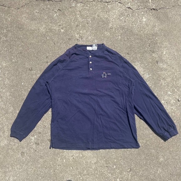 Vintage University of Virginia Cavman Long Sleeve Shirt Men's Large - Picture 2 of 4